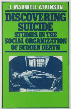 Discovering Suicide - Atkinson, J.Maxwell