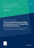 Kommunikationscontrolling in Verbindung mit Zielgrößen des Markenwertes Kommunikationscontrolling in Verbindung mit Zielgrößen des Markenwertes