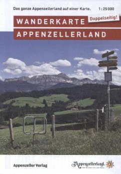 Wanderkarte Appenzellerland