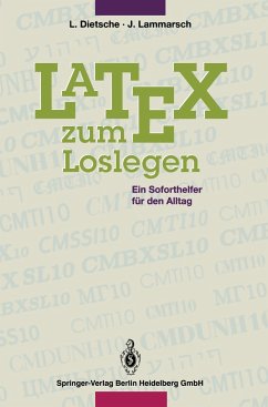 Latex zum Loslegen - Lammarsch, Joachim; Dietsche, Luzia