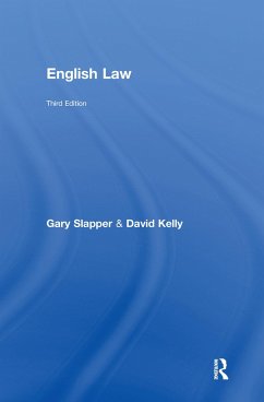 English Law - Slapper, Gary; Kelly, David