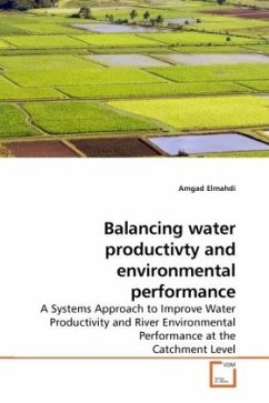 Cover Balancing water productivty and environmental performance