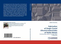 Fabrication of Single Crystal Ultramicroelectrodes of Noble Metals