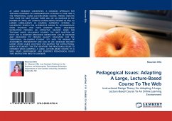 Pedagogical Issues: Adapting A Large, Lecture-Based Course To The Web - Ellis, Maureen