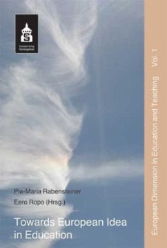 Cover Towards European Idea in Education / European Dimension in Education and Teaching Vol.1