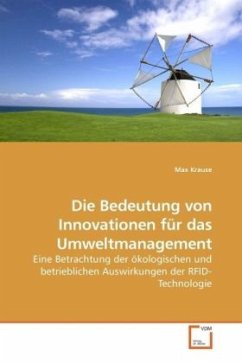 Die Bedeutung von Innovationen für das Umweltmanagement - Krause, Max