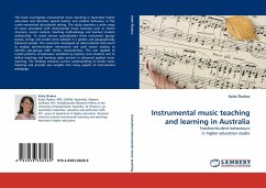 Instrumental music teaching and learning in Australia - Zhukov, Katie