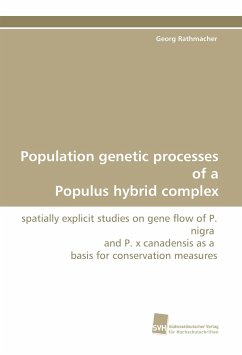 Population genetic processes of a Populus hybrid complex - Rathmacher, Georg