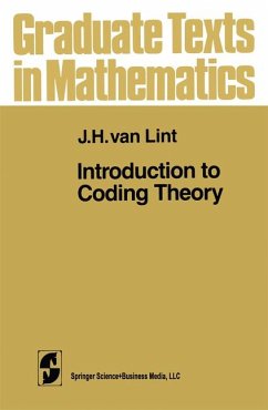 Introduction to coding theory. Graduate texts in mathematics 86