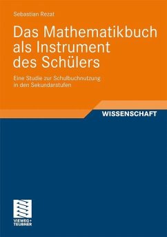Das Mathematikbuch als Instrument des Schülers - Rezat, Sebastian