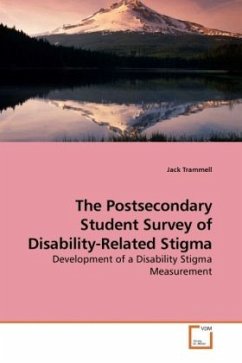 The Postsecondary Student Survey of Disability-Related Stigma - Trammell, Jack