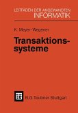 Transaktionssysteme Transaktionssysteme