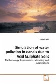 Simulation of water pollution in canals due to Acid Sulphate Soils