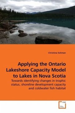 Applying the Ontario Lakeshore Capacity Model to Lakes in Nova Scotia - Soliman, Christina