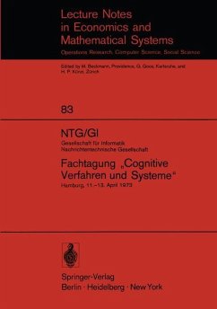 NTG/GI Gesellschaft für Informatik Nachrichtentechnische Gesellschaft. Fachtagung ¿Cognitive Verfahren und Systeme¿