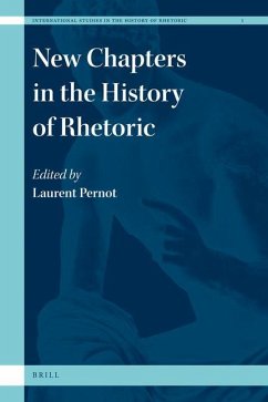 New Chapters in the History of Rhetoric