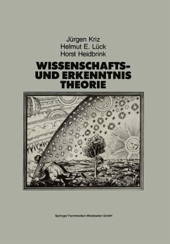 Wissenschafts- und Erkenntnistheorie - Kriz, Jürgen;Lück, Helmut;Heidbrink, Horst