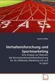 Verhaltensforschung und Sportmarketing