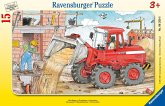 Ravensburger 06359 - Mein Bagger, 15 Teile Puzzle