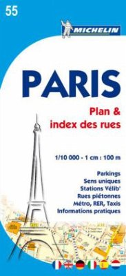 Michelin Karte Paris, Plan et Répertoire des Rues