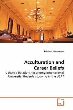 Acculturation and Career Beliefs - Mahadevan, Lakshmi