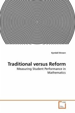 Traditional versus Reform - Brown, Kyndall