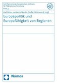 Europapolitik und Europafähigkeit von Regionen