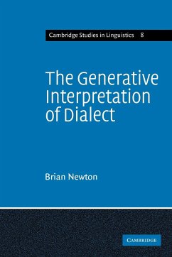 The Generative Interpretation of Dialect - Newton, Brian