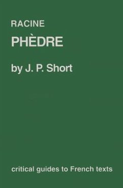 Racine: Phedre - Short, J. P.