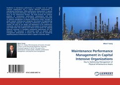 Maintenance Performance Management in Capital Intensive Organizations