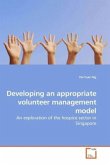 Developing an appropriate volunteer management model