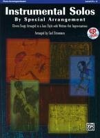 Instrumental Solos by Special Arrangement: Piano Accompaniment