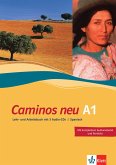 Caminos A1. Neue Ausgabe. Lehr- und Arbeitsbuch mit 3 Audio-CDs