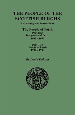 People of the Scottish Burghs - Dobson, David