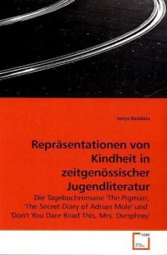 Repräsentationen von Kindheit in zeitgenössischer Jugendliteratur