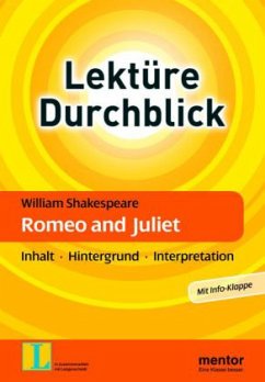 Cover William Shakespeare 'Romeo and Juliet'