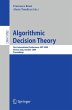 Algorithmic Decision Theory - Bild 1