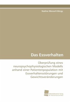 Das Essverhalten - Messerli-Bürgy, Nadine