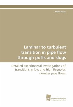 Laminar to turbulent transition in pipe flow through puffs and slugs - Nishi, Mina