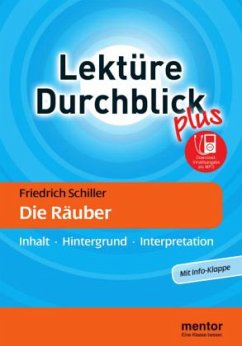 Friedrich Schiller 'Die Räuber', m. MP3-Download