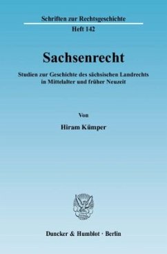 Cover Sachsenrecht.
