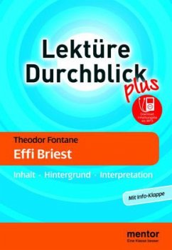 Cover Theodor Fontane 'Effi Briest', m. MP3-Download