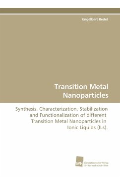 Transition Metal Nanoparticles - Redel, Engelbert