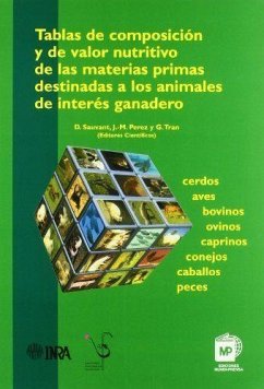 Tablas de composición y de valor nutritivo de las materias primas destinadas a los animales de interés ganadero - Sauvan, Daniel; Tran, Gilles; Pérez, Jean-Marc