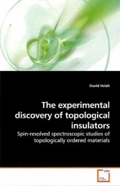 The experimental discovery of topological insulators - Hsieh, David