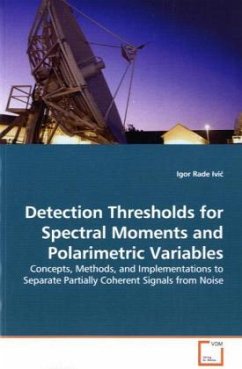 Cover Detection Thresholds for Spectral Moments and Polarimetric Variables