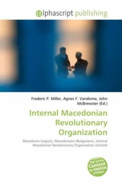 Cover Internal Macedonian Revolutionary Organization