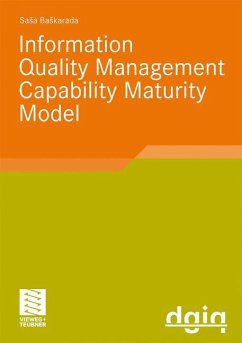 IQM-CMM: Information Quality Management Capability Maturity Model - Baskarada, Sasa