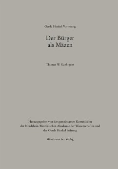 Der Bürger als Mäzen - Gaehtgens, Thomas W.