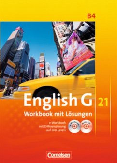 English G 21 Ausgabe B · Band 4: 8. Schuljahr Workbook mit CD-ROM (e-Workbook) und CD - Lehrkräftefassung - Seidl, Jennifer